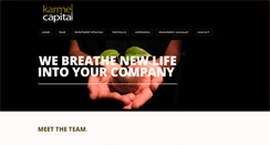 Desktop Screenshot of karmelcapital.com